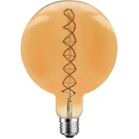 NCC-Licht Riesen LED Spiral Filament Globe G200 5W E27 gold gelüstert extra warm 2200K Retro Nostalgie DIMMBAR