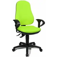 Topstar Bürostuhl Point 70, 8170UG05 Stoff grün, Gestell schwarz