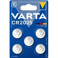 Varta - Batterie CR2025 3V Lithium | Blasen Sie ein 5 -Stück | 10 Stück