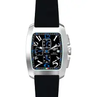 Locman 0470L01S-LLBKSKCK Italy Herrenuhr Sport Anniversary Chrono schwarz/blau Ref. 0470