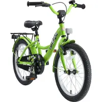 Bikestar Kinder Fahrrad ab 5 Jahre | 18 Zoll Classic Kinderrad | Grün