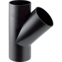 Geberit PE Abzweiger für waagrechten Einbau 45 Gr. d 250/110mm 371135, 1 Stk.
