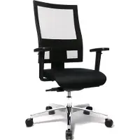 Topstar Fitness-Drehstuhl Schreibtischstuhl Bürostuhl Sitness 60 schwarz