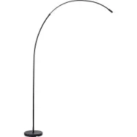 Brilliant Stehleuchte 179cm Bow schwarz IP20 dimmbar LED integriert