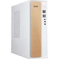 Acer Aspire XC-101-13H5U, Weiß, Holz