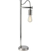 Elstead Lighting Zeitgenössische Schreibtischlampe Douille Poliertes Nickel Stahl 1 Licht E27