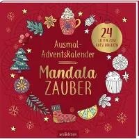 Ars Edition Ausmal-Adventskalender - Mandala-Zauber