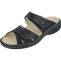 Finn Comfort Komfort Pantoletten KIMBE Damen 31383033343430 Schwarz 38 EU