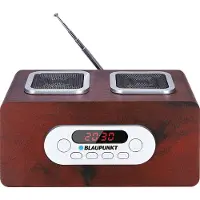 Blaupunkt PP5BR, Tragbar, FM, 6 W, LED, 3,5 mm, Holz