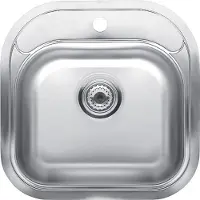 Reginox Edelstahlspüle BOSTON KG-CC (304) ab Schrankbreite 60 cm / Clean&Care