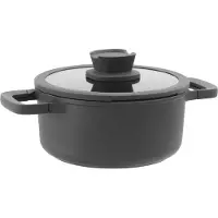 Berghoff Kochtopf mit Deckel Leo Line Stone + Antihaft 20cm