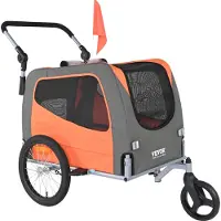 Vevor Hunde-Fahrradanhänger