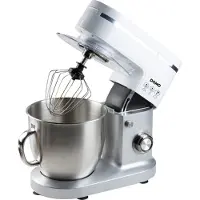 Domo DO9231KR, Standmixer, Edelstahl, Weiß, Schlagen, Kneten, Mixen, 6 l, Tasten, Drehregler, Edelstahl