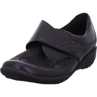 Waldlaufer KATJA-SOFT Halbschuh, OrthoTritt, Memphis Stretch ,schwarz, Weite K, Klettverschluss K01304-311-001 38