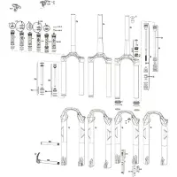 RockShox Kartusche Gabelkompression Dna Sid 12/14 Xx/Wc 120mm