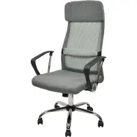 HTI Bürostuhl Simon, ergonomisch, mit Armlehnen, 64x117x51 cm