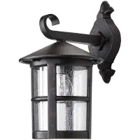 LINDBY Außenwandleuchte FLORENTINE , dimmbar, klar / transparent, Aluminium, Modern, Wandleuchte außen