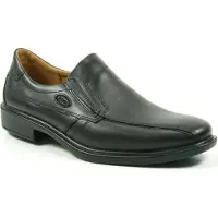 Jomos Schuhe Herren Halbschuhe Slipper Weite H Classic Neu 206201, Schuhgröße:49, Farbe:Schwarz