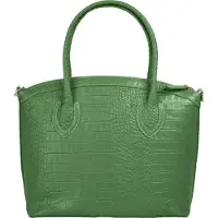 Cluty Henkeltasche echt Leder, Made in Italy