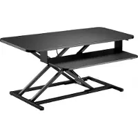Vdd Sitz-Steh-Schreibtischerhöhung ergonomisch - Arbeitsplatz höhenverstellbar - 95 cm breit
