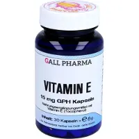 Hecht Pharma GmbH Geschäftsbereich Handelsware GALL PHARMA Vitamin E 15 mg GPH Kapseln, 30 St. Kapseln