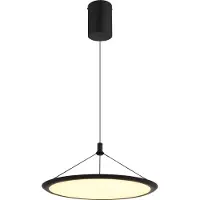 Globo Lighting Hängeleuchte Metall schwarz matt, LED
