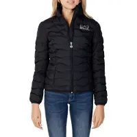 EA7 für Damen. 8NTB21_TNF8Z Faltbare gesteppte Jacke Core Lady schwarz (M), Lässig, Sportlich, Polyester