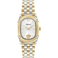 Versace VE1B01325 Greca Couture silber gold Edelstahl Armband Uhr Damen NEU