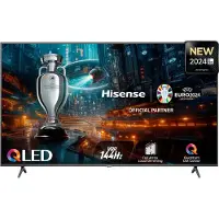Hisense 75E77NQ PRO 75 Zoll 4K UHD QLED Smart TV, 190,5 cm (75"), 3840 x 2160 Pixel, DLED, Smart-TV, WLAN, Schwarz