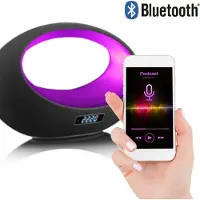 Lenco BT-210 - Bluetooth Lautsprecher mit 8 Stunden Spielzeit und 6 W Leistung und LED-Beleuchtung