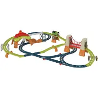 Fisher Price Thomas & seine Freunde Thomas & Friends Percy 6-in-1 Set, Fahrzeug- & Schienen-Set, 3 Jahr(e), AAA, Kunststoff