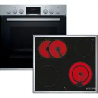 Bosch HND431CS62 Einbauherd Set Heißluft/Umluft Breite 60 cm