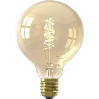 Calex LED-Lampe Globe 9,5 Gold 4W - E27 - 2100K - LED