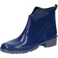 Bockstiegel Elke PVC Damen-Halbstiefel dunkelblau Gr. 40