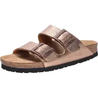 Finn Comfort pameplonne slim Pantolette Kupfer in Gr. 40