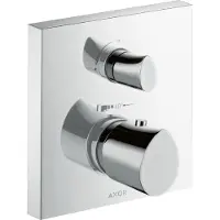 Hansgrohe Axor Starck Organic Thermostat Unterputz Fertigset Chrom mit Absperrventil