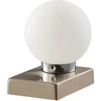 LINDBY Tischlampe Naomi mit Glaskugel