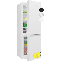 Bomann Kühlschrank mit Gefrierfach | | 143cm | Kühl Gefrierkombination leise | Türanschlag wechselbar | 175L | KG 322.1 weiß