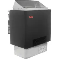 Helo CUP Saunaofen Graphite,kompakter Klassiker kleine&mittlere Saunen