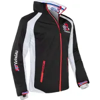 Nebulus Softshell Skijacke VIGGO Herren, warme Softshelljacke, praktische und vielseitige Winterjacke, P2347 - Herren, schwarz-weiss, M
