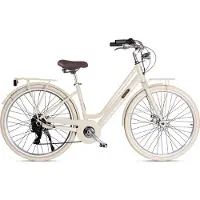 Venice - I Love Italy Elektro-Citybike 28 Zoll LETOULE "Modé Hybrid" Lady, Avana nights