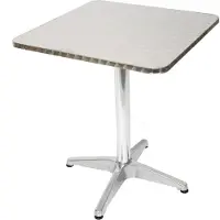 MCW Alu-Bistrotisch Gartentisch H28, rechteckig, 60cm