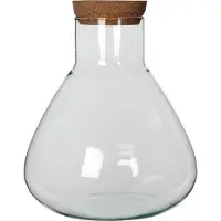 Mica Decorations Emily Vorratsglas - H32 x Ø30 cm - Transparent