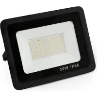 McShine LED-Außenstrahler Slim 50W 4250 Lumen IP66 3000K warmweiß