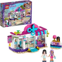 LEGO 41391 Friends Friseursalon von Heartlake City Set mit Mini Puppe Emma, Friseur Spielzeug ab 6 Jahren
