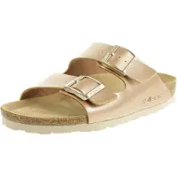 Rohde Slipper Alba 5623 Damen White / Gold-Schuhgröße 41