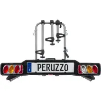 Peruzzo Bike Peruzzo Fahrradträger Parma Anhängerkupplung für 4 Fahrräder Stahl 4x15 kg