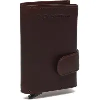 The Chesterfield Brand Wax Pull Up Leder RFID Safe Geldbörse Frankfurt 01 brown
