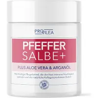 Glory Products OÜ Provilea Pfeffersalbe | Plus Aloe Vera & Arganöl | intensive Feuchtigkeitspflege | 100 ml Inhalt