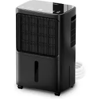 Erikssøn Luftentfeuchter Dry Pro Plus – bis 16 L/Tag – Waschtrockenfunktion – für Schlafzimmer, Bad, Wohnzimmer & Keller – Luftentfeuchter - Schwarz